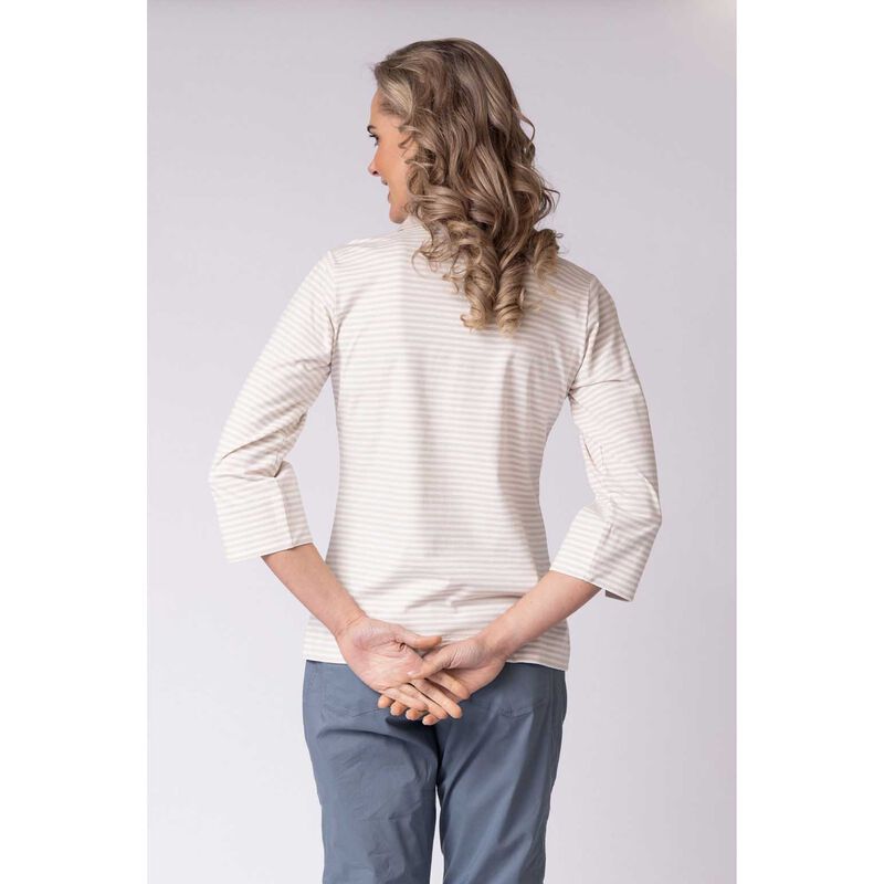B Essentials By Ballantynes Woven Collar Polo image number 13